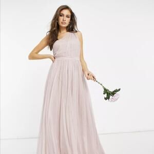 Anaya | Dresses | Anaya With Love Bridesmaid Tulle One Shoulder Maxi Dress In Pink | Poshmark Anaya | Dresses | Anaya With Love Bridesmaid Tulle One Shoulder Maxi Dress In Pink | Poshmark